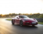 2020 Porsche 718 Cayman GTS 4.0 (Color: Carmine Red) Front Three-Quarter Wallpapers 150x120