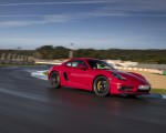 2020 Porsche 718 Cayman GTS 4.0 (Color: Carmine Red) Front Three-Quarter Wallpapers 150x120