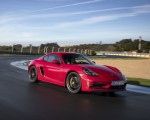 2020 Porsche 718 Cayman GTS 4.0 (Color: Carmine Red) Front Three-Quarter Wallpapers 150x120