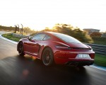 2020 Porsche 718 Cayman GTS 4.0 (Color: Carmine Red) Rear Three-Quarter Wallpapers 150x120