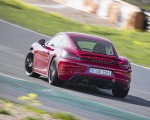 2020 Porsche 718 Cayman GTS 4.0 (Color: Carmine Red) Rear Wallpapers 150x120