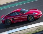 2020 Porsche 718 Cayman GTS 4.0 (Color: Carmine Red) Side Wallpapers 150x120