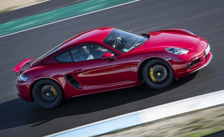 2020 Porsche 718 Cayman GTS 4.0 (Color: Carmine Red) Side Wallpapers 450x275 (25)