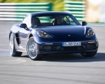 2020 Porsche 718 Cayman GTS 4.0 (Color: Gentian Blue Metallic) Front Wallpapers 150x120