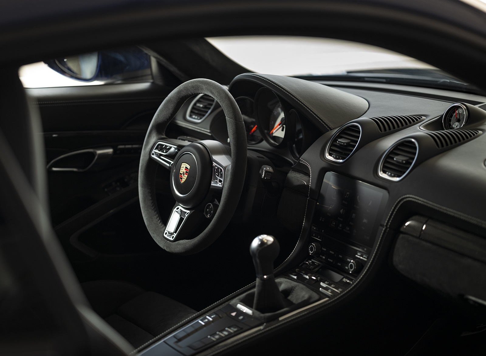 2020 Porsche 718 Cayman GTS 4.0 (Color: Gentian Blue Metallic) Interior Wallpapers #182 of 192