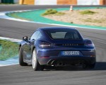 2020 Porsche 718 Cayman GTS 4.0 (Color: Gentian Blue Metallic) Rear Wallpapers 150x120