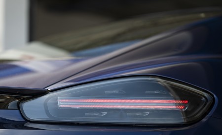 2020 Porsche 718 Cayman GTS 4.0 (Color: Gentian Blue Metallic) Tail Light Wallpapers 450x275 (170)
