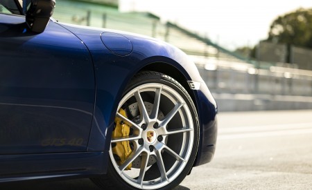 2020 Porsche 718 Cayman GTS 4.0 (Color: Gentian Blue Metallic) Wheel Wallpapers 450x275 (168)