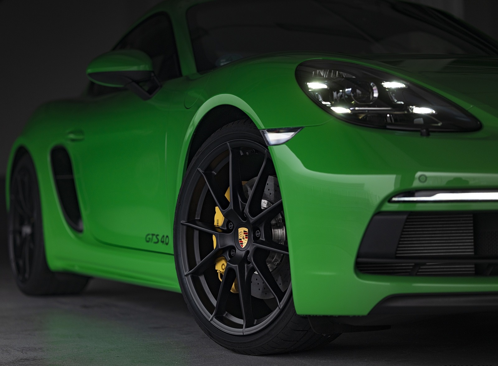 2020 Porsche 718 Cayman GTS 4.0 (Color: Phyton Green) Detail Wallpapers #108 of 192
