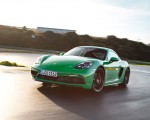 2020 Porsche 718 Cayman GTS 4.0 (Color: Phyton Green) Front Three-Quarter Wallpapers 150x120