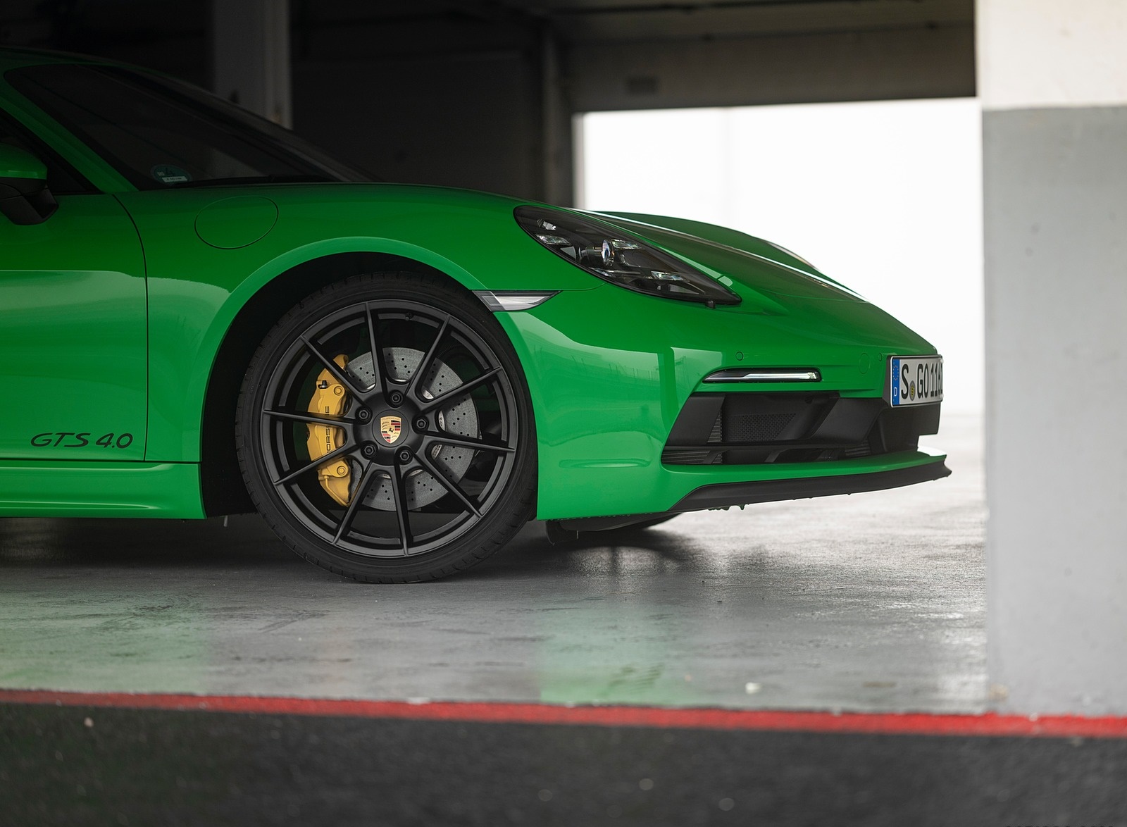 2020 Porsche 718 Cayman GTS 4.0 (Color: Phyton Green) Wheel Wallpapers #110 of 192