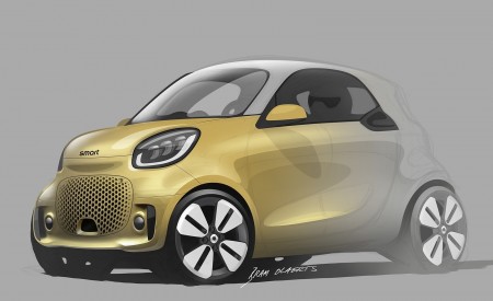 2020 Smart EQ ForTwo Coupe Design Sketch Wallpapers 450x275 (92)