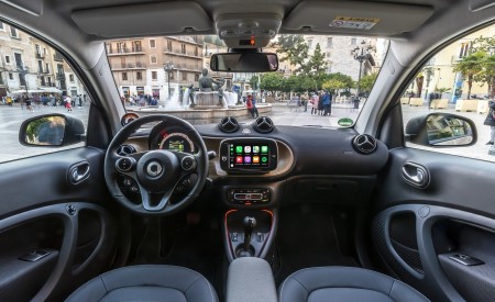 2020 Smart EQ ForTwo Coupe Prime Line (Color: Cool Silver) Interior Cockpit Wallpapers 450x275 (26)