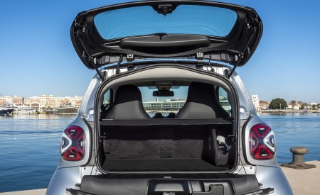 2020 Smart EQ ForTwo Coupe Prime Line (Color: Cool Silver) Trunk Wallpapers 450x275 (30)