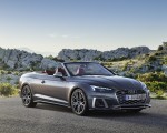 2021 Audi S5 Cabriolet (Color: Daytona Gray) Front Three-Quarter Wallpapers 150x120