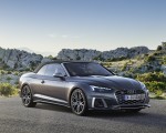 2021 Audi S5 Cabriolet (Color: Daytona Gray) Front Three-Quarter Wallpapers 150x120