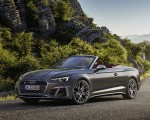 2021 Audi S5 Cabriolet (Color: Daytona Gray) Front Three-Quarter Wallpapers 150x120