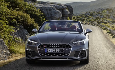 2021 Audi S5 Cabriolet (Color: Daytona Gray) Front Wallpapers 450x275 (2)