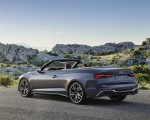 2021 Audi S5 Cabriolet (Color: Daytona Gray) Rear Three-Quarter Wallpapers 150x120