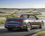 2021 Audi S5 Cabriolet (Color: Daytona Gray) Rear Three-Quarter Wallpapers 150x120