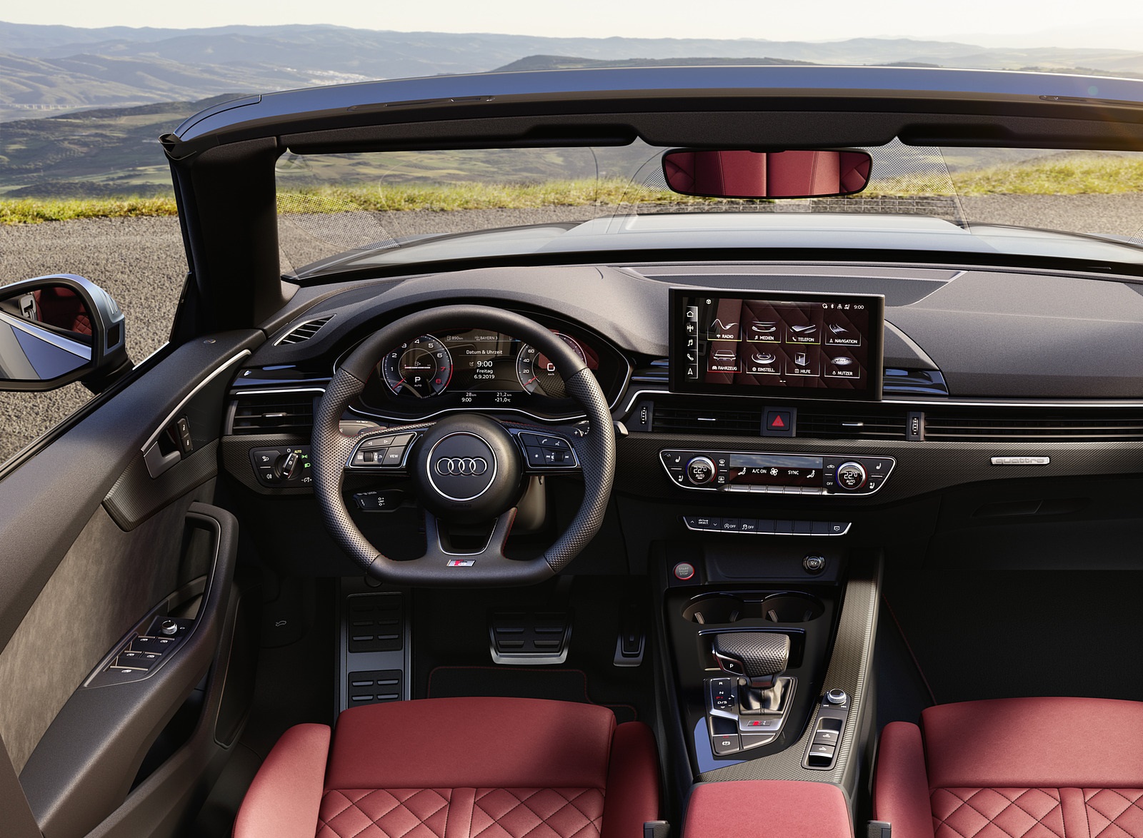 2021 Audi S5 Cabriolet Interior Cockpit Wallpapers #16 of 21