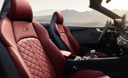 2021 Audi S5 Cabriolet Interior Seats Wallpapers 450x275 (17)