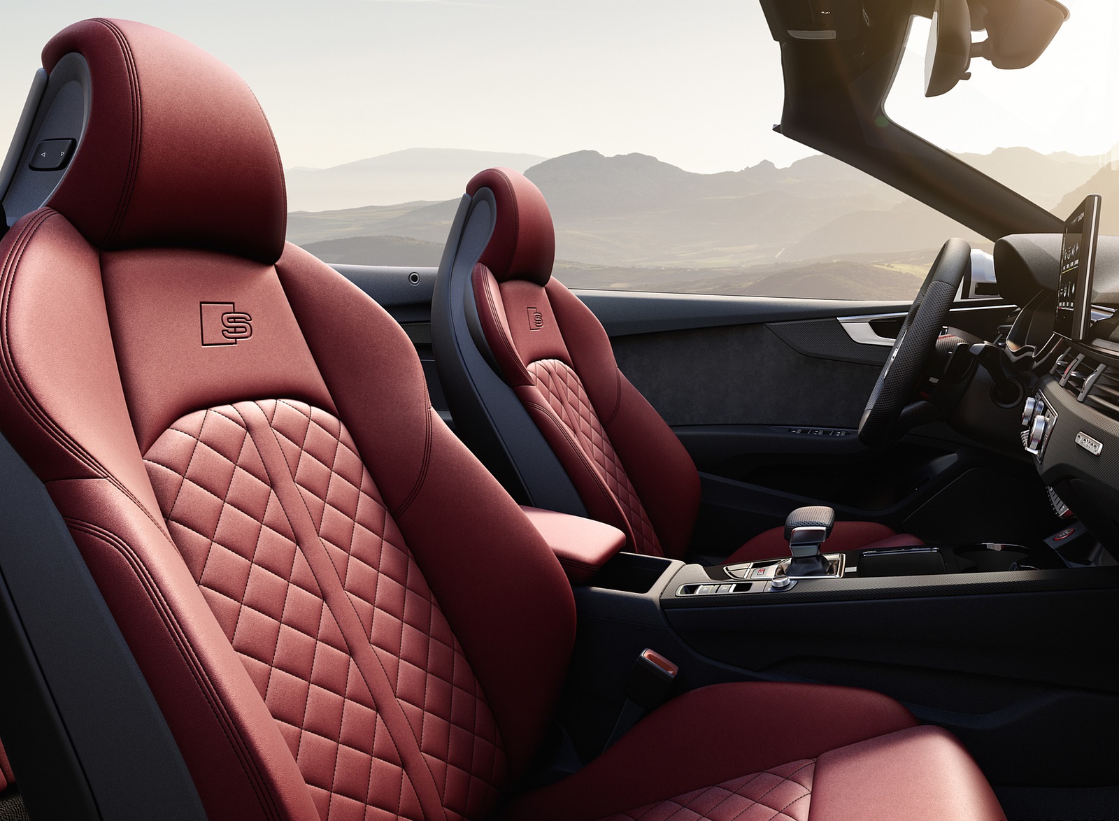 2021 Audi S5 Cabriolet Interior Seats Wallpapers 17 Newcarcars