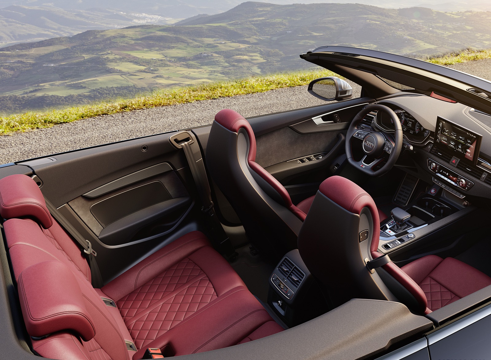 2021 Audi S5 Cabriolet Interior Wallpapers #14 of 21