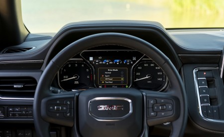2021 GMC Yukon AT4 Interior Steering Wheel Wallpapers 450x275 (31)