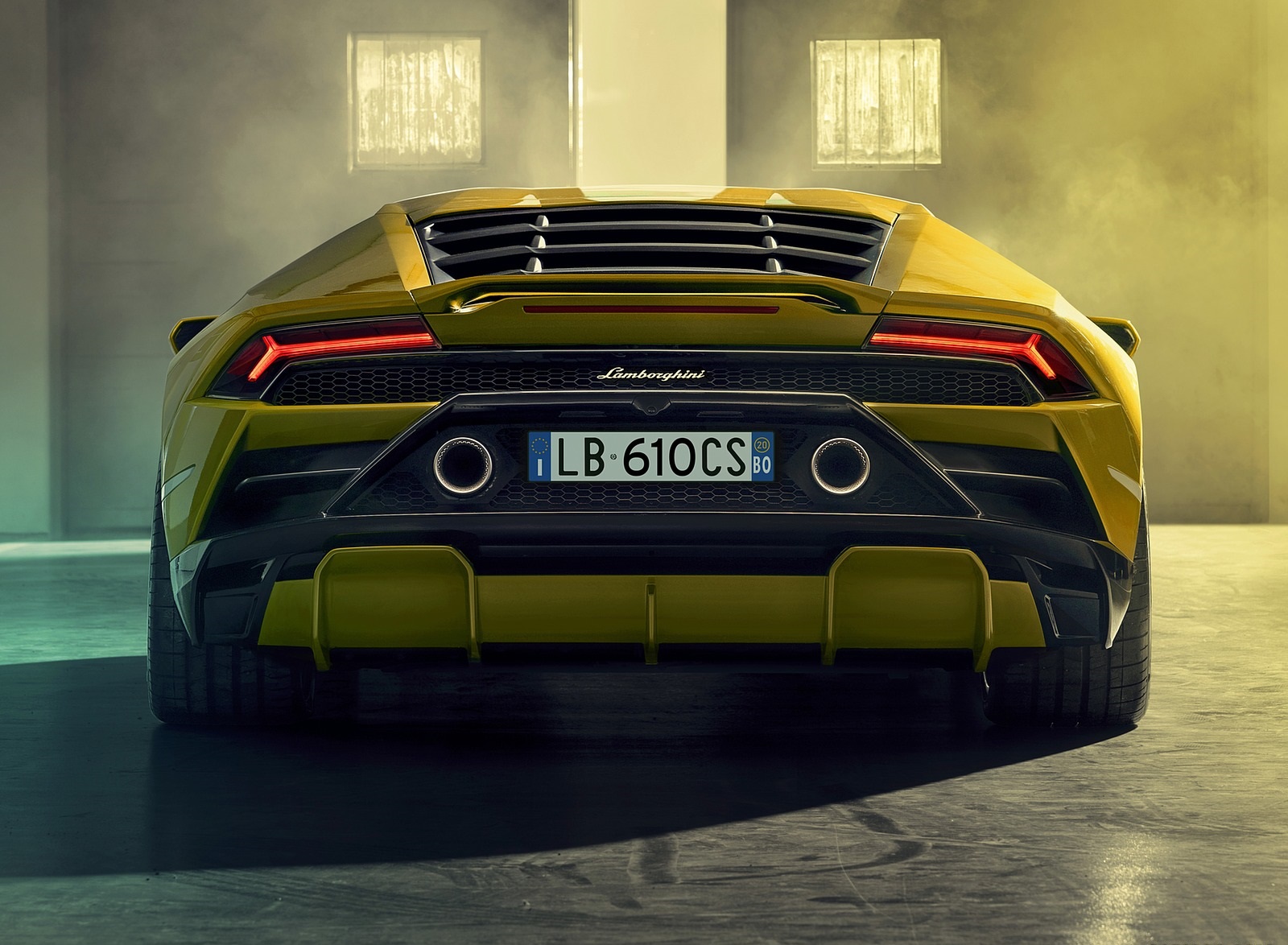 2021 Lamborghini Huracán EVO RWD Rear Wallpapers (10)