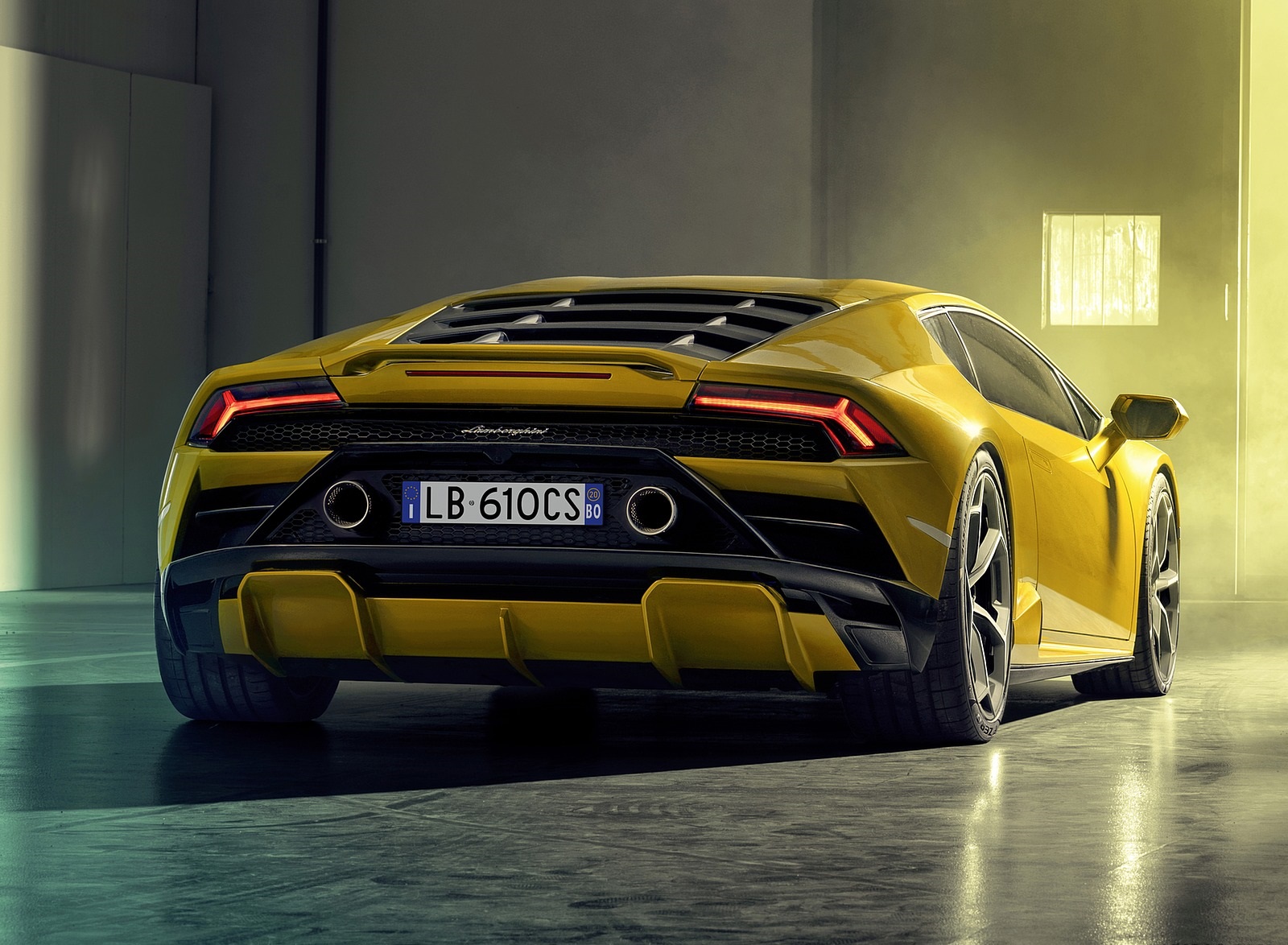 2021 Lamborghini Huracán EVO RWD Rear Wallpapers #11 of 18