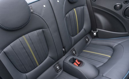2021 MINI Convertible Sidewalk Edition Interior Rear Seats Wallpapers 450x275 (31)