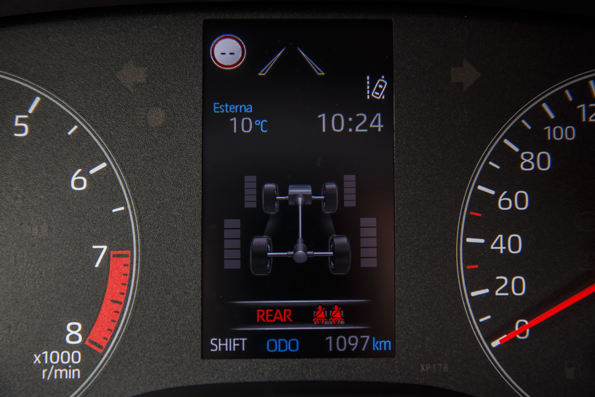 2021 Toyota GR Yaris Instrument Cluster Wallpapers #193 of 200