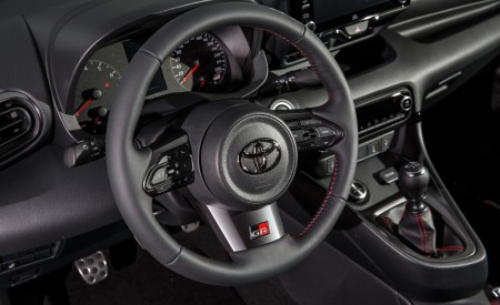 2021 Toyota GR Yaris Interior Steering Wheel Wallpapers 450x275 (199)