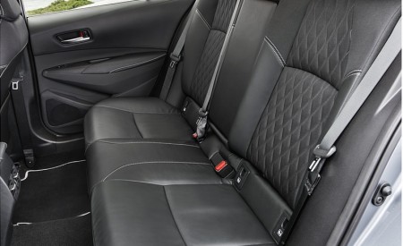 2019 Toyota Corolla Sedan Hybrid 1.8L Grey (EU-Spec) Interior Rear Seats Wallpapers 450x275 (35)