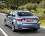 2019 Toyota Corolla Sedan Hybrid 1.8L Grey (EU-Spec) Rear Three-Quarter Wallpapers 150x120