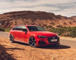 2020 Audi RS 4 Avant (UK-Spec) Front Three-Quarter Wallpapers 150x120