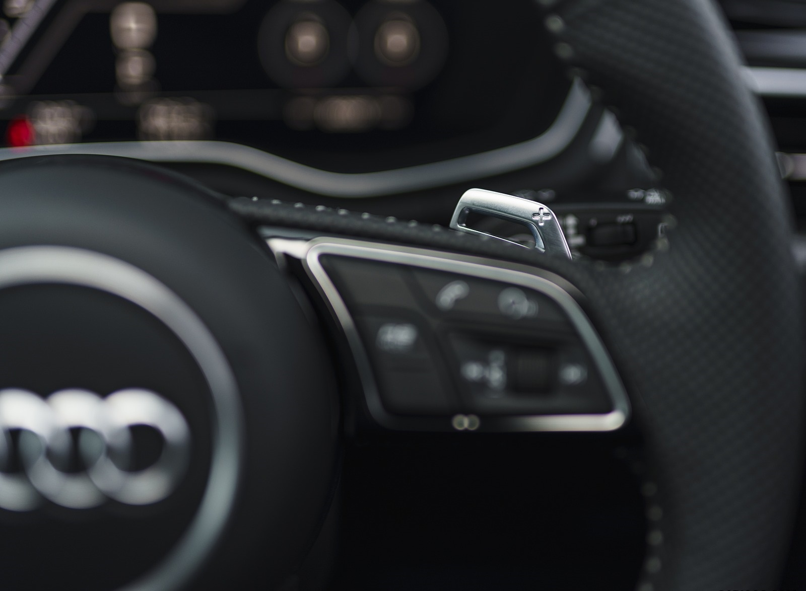 2020 Audi RS 4 Avant (UK-Spec) Interior Steering Wheel Wallpapers  #151 of 169