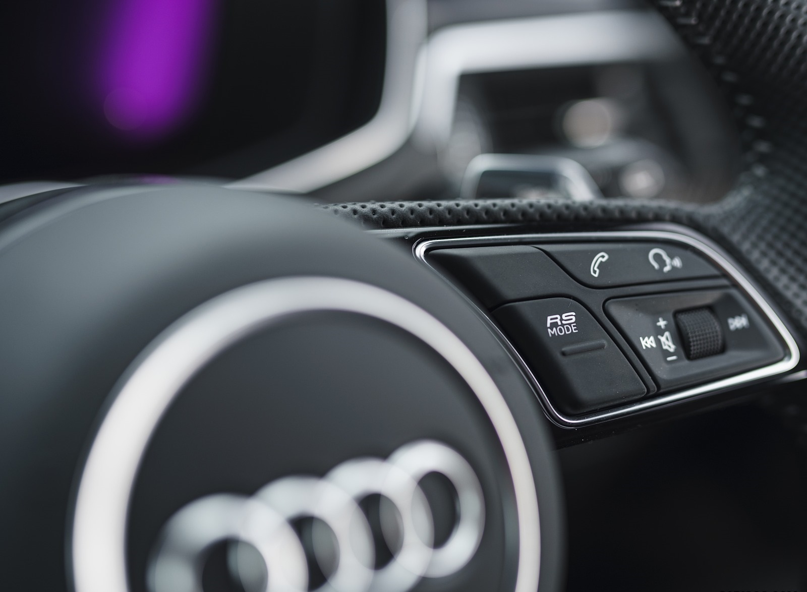 2020 Audi RS 4 Avant (UK-Spec) Interior Steering Wheel Wallpapers #150 of 169