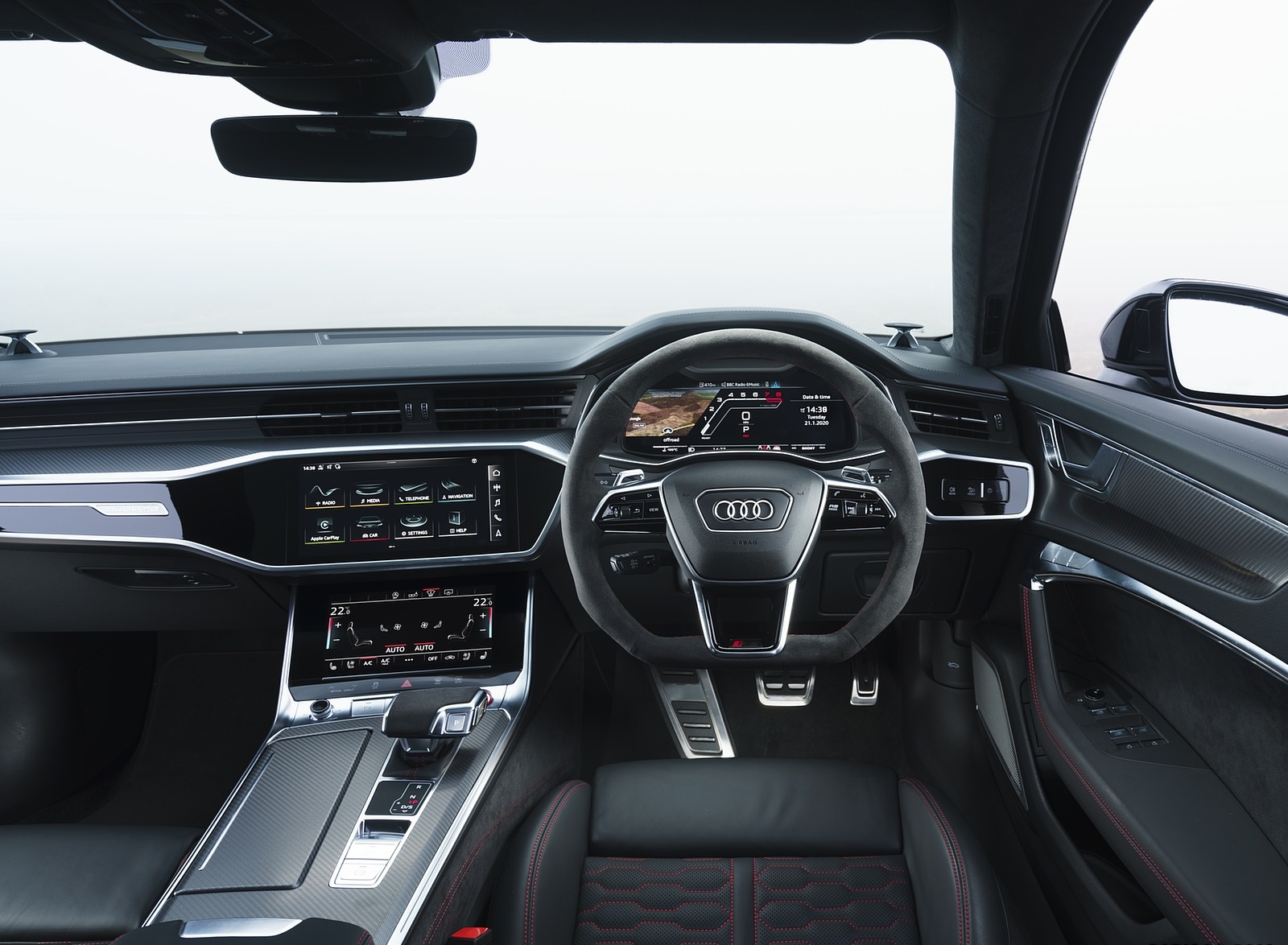 2020 Audi RS 6 Avant (UK-Spec) Interior Cockpit Wallpapers #112 of 146
