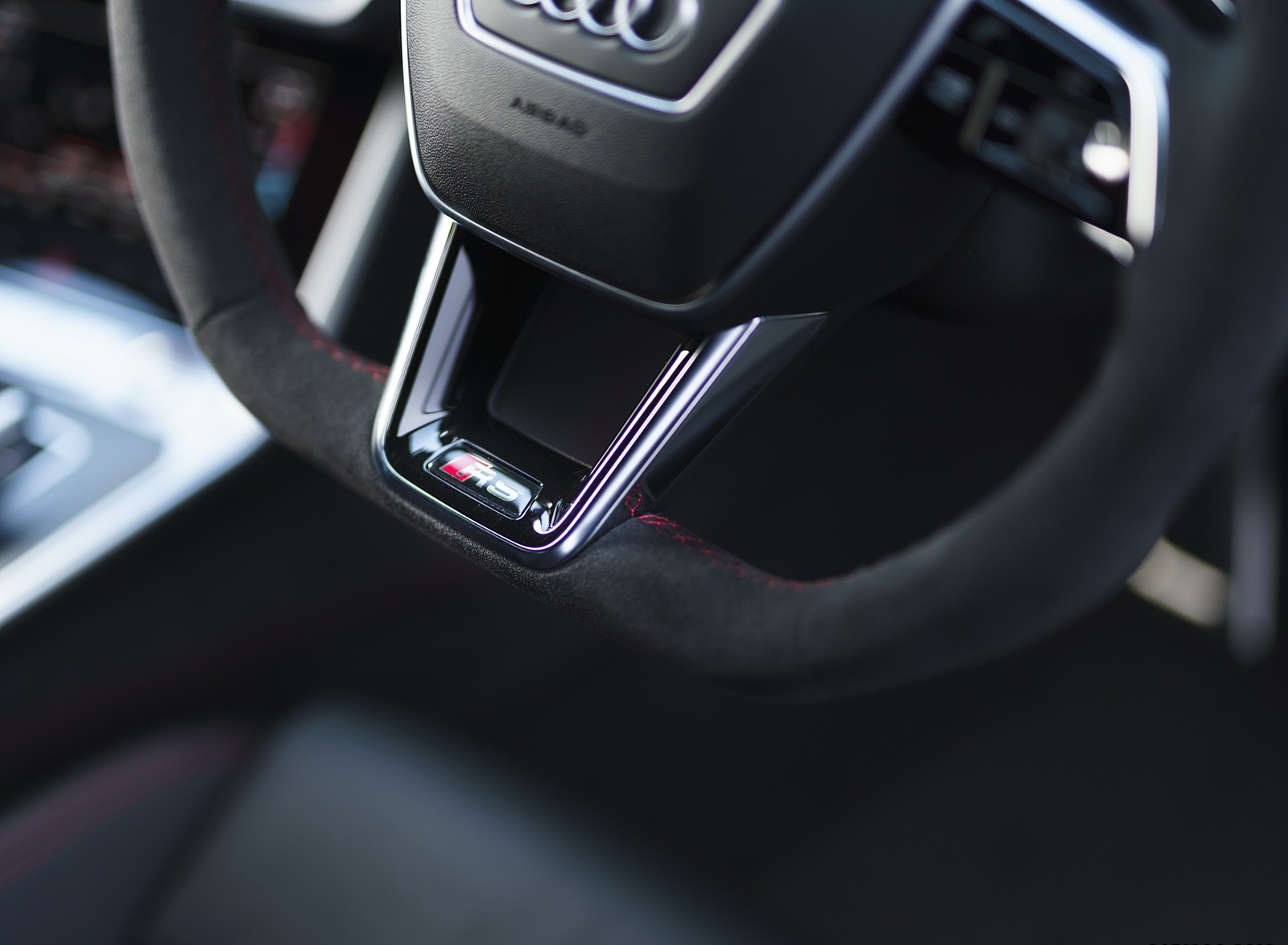 2020 Audi RS 6 Avant (UK-Spec) Interior Steering Wheel Wallpapers #117 of 146