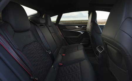 2020 Audi RS 7 Sportback (UK-Spec) Interior Rear Seats Wallpapers 450x275 (106)