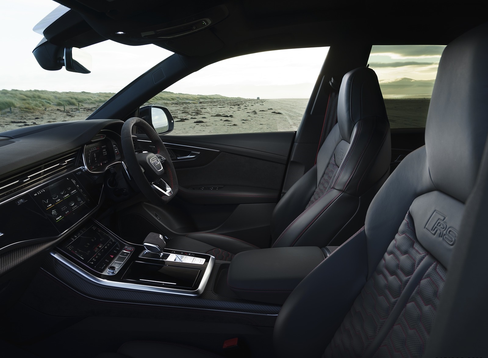 2020 Audi RS Q8 (UK-Spec) Interior Front Seats Wallpapers #88 of 90