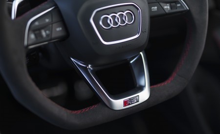 2020 Audi RS Q8 (UK-Spec) Interior Steering Wheel Wallpapers 450x275 (73)