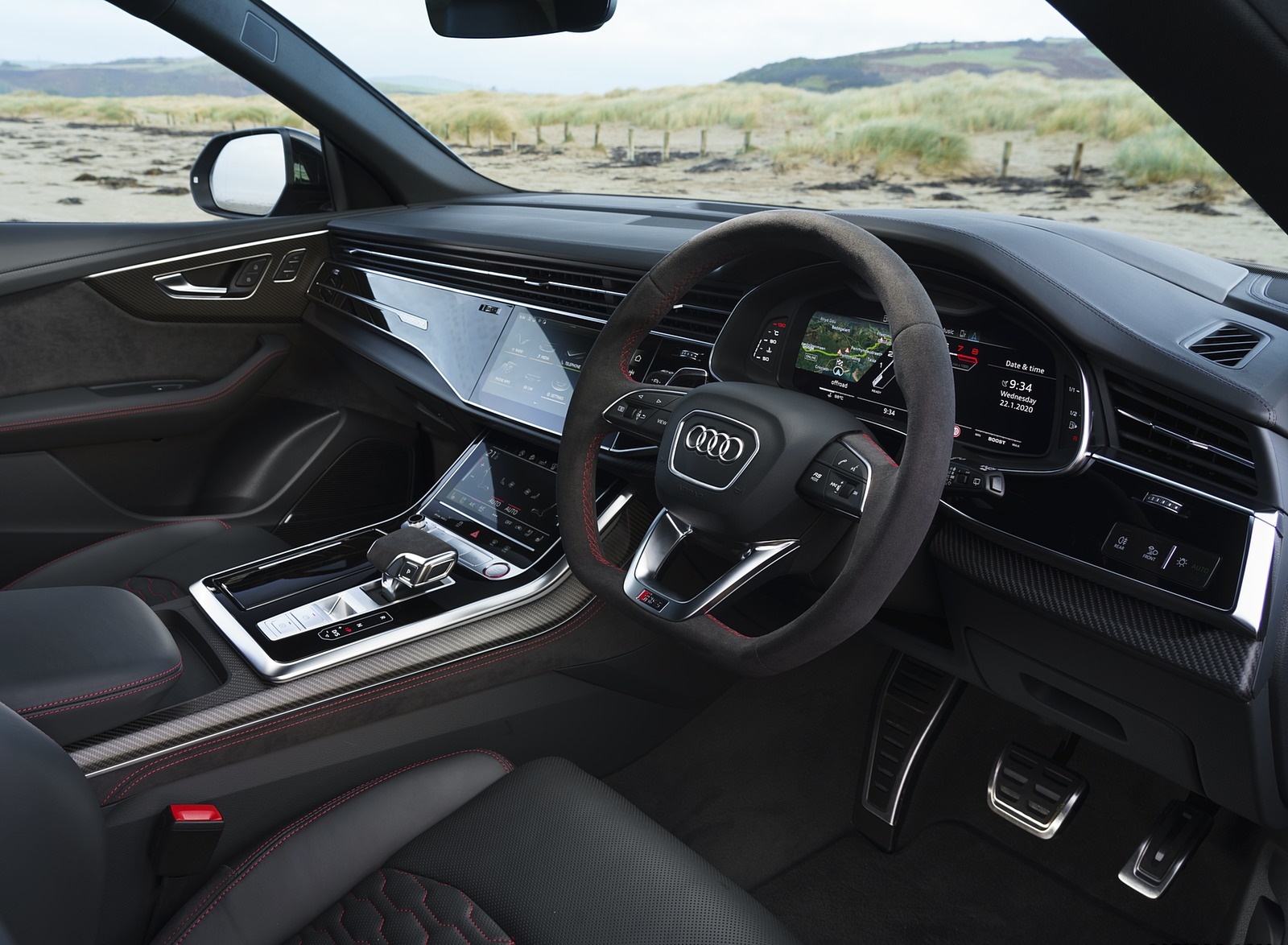 2020 Audi RS Q8 (UK-Spec) Interior Wallpapers #82 of 90