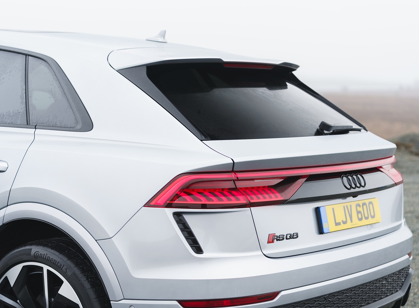 2020 Audi RS Q8 (UK-Spec) Tail Light Wallpapers #64 of 90