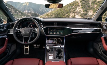 2020 Audi S6 (US-Spec) Interior Cockpit Wallpapers 450x275 (23)