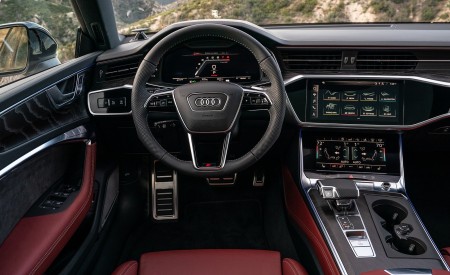 2020 Audi S6 (US-Spec) Interior Cockpit Wallpapers 450x275 (22)