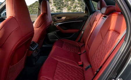 2020 Audi S6 (US-Spec) Interior Rear Seats Wallpapers 450x275 (18)