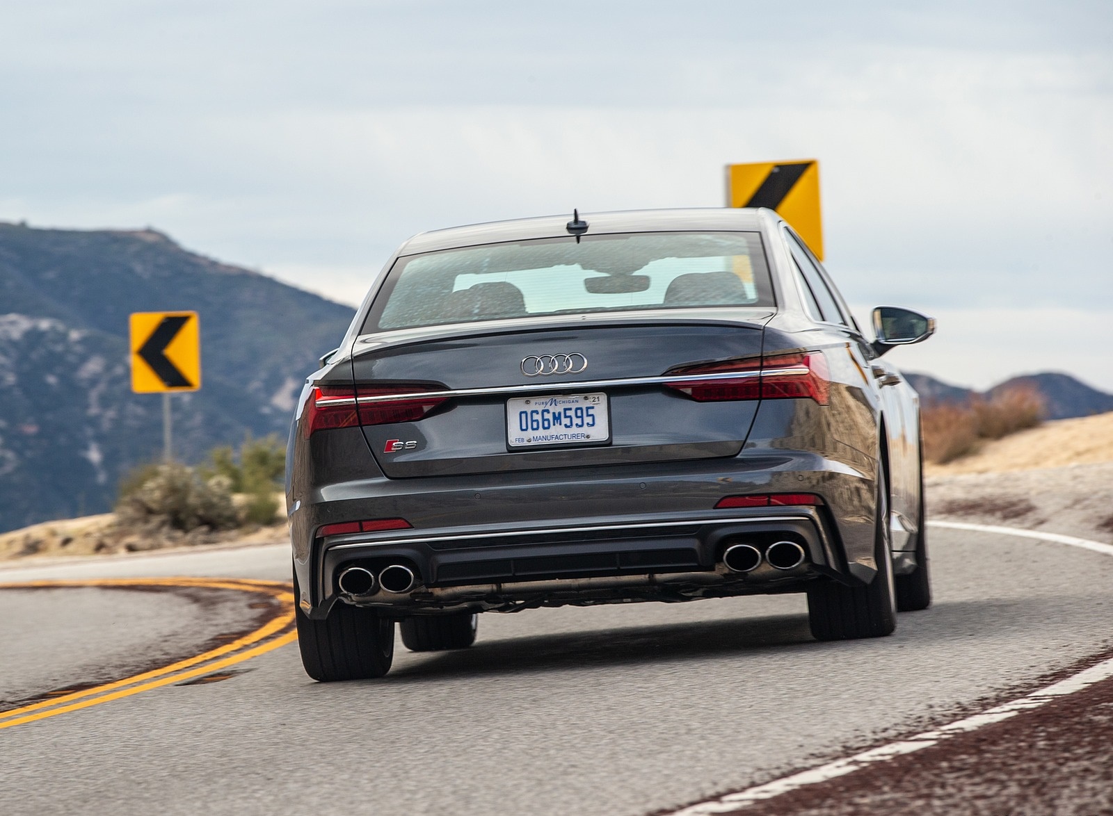 2020 Audi S6 (US-Spec) Rear Wallpapers (7)